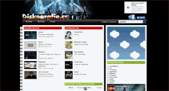 Desktop Screenshot of diskografie.cz